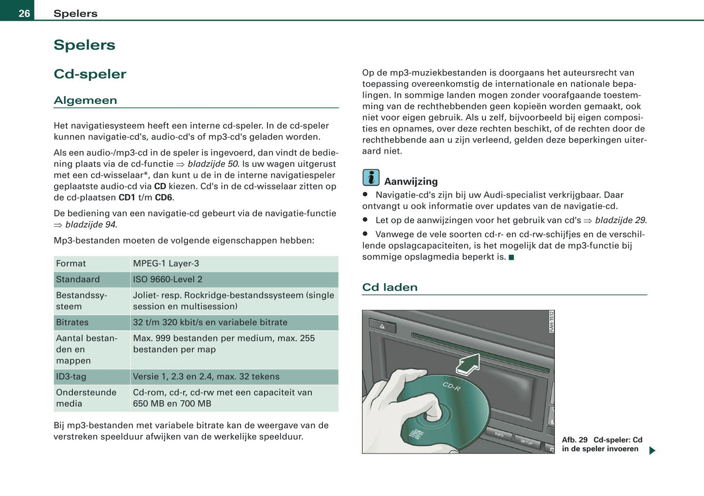 2007-2008 Audi A4 Cabriolet Navigatie Systeem BNS 5.0 Handleiding | Nederlands