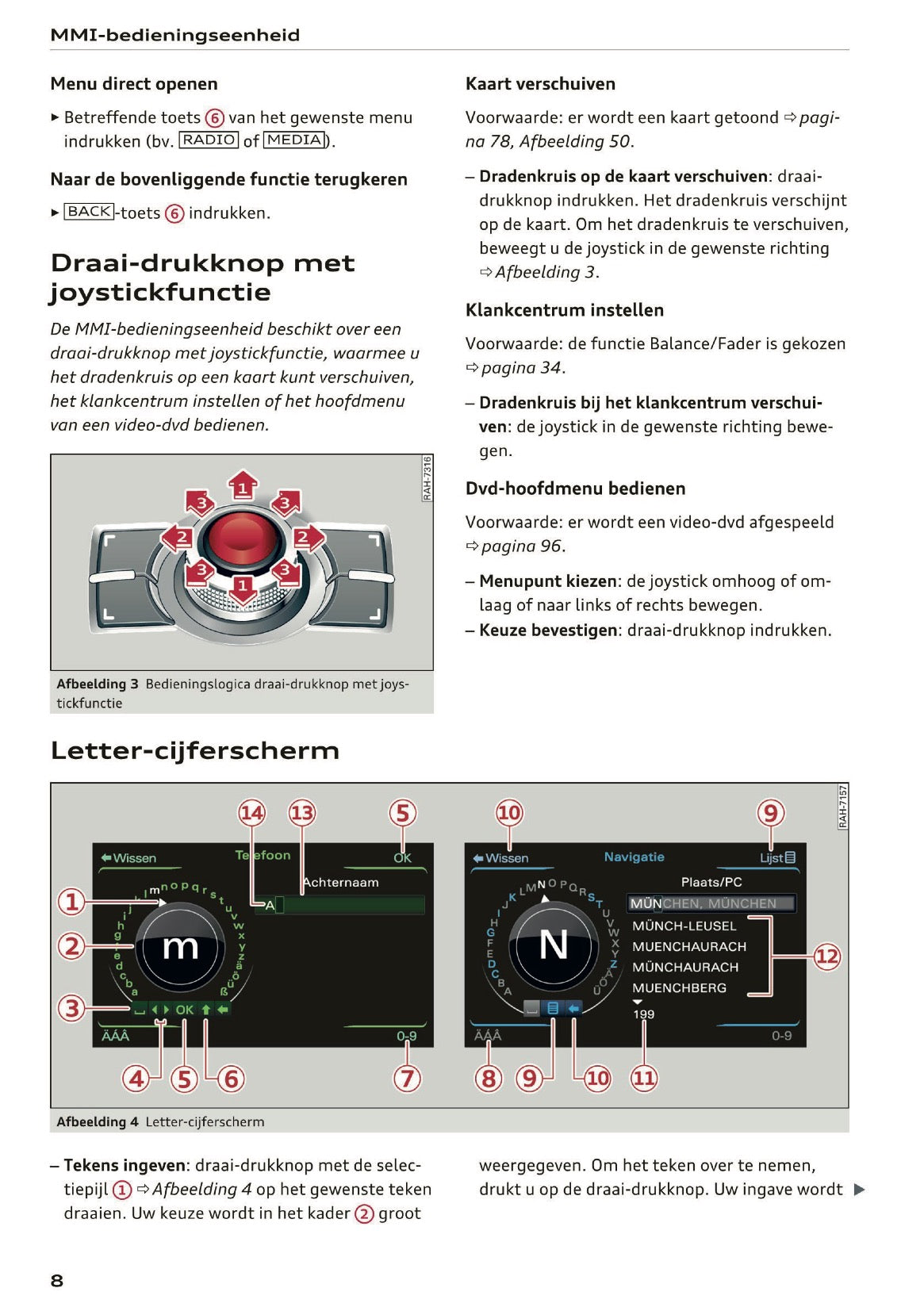 2015-2016 Audi A5 MMI Navigatie Plus Handleiding | Nederlands
