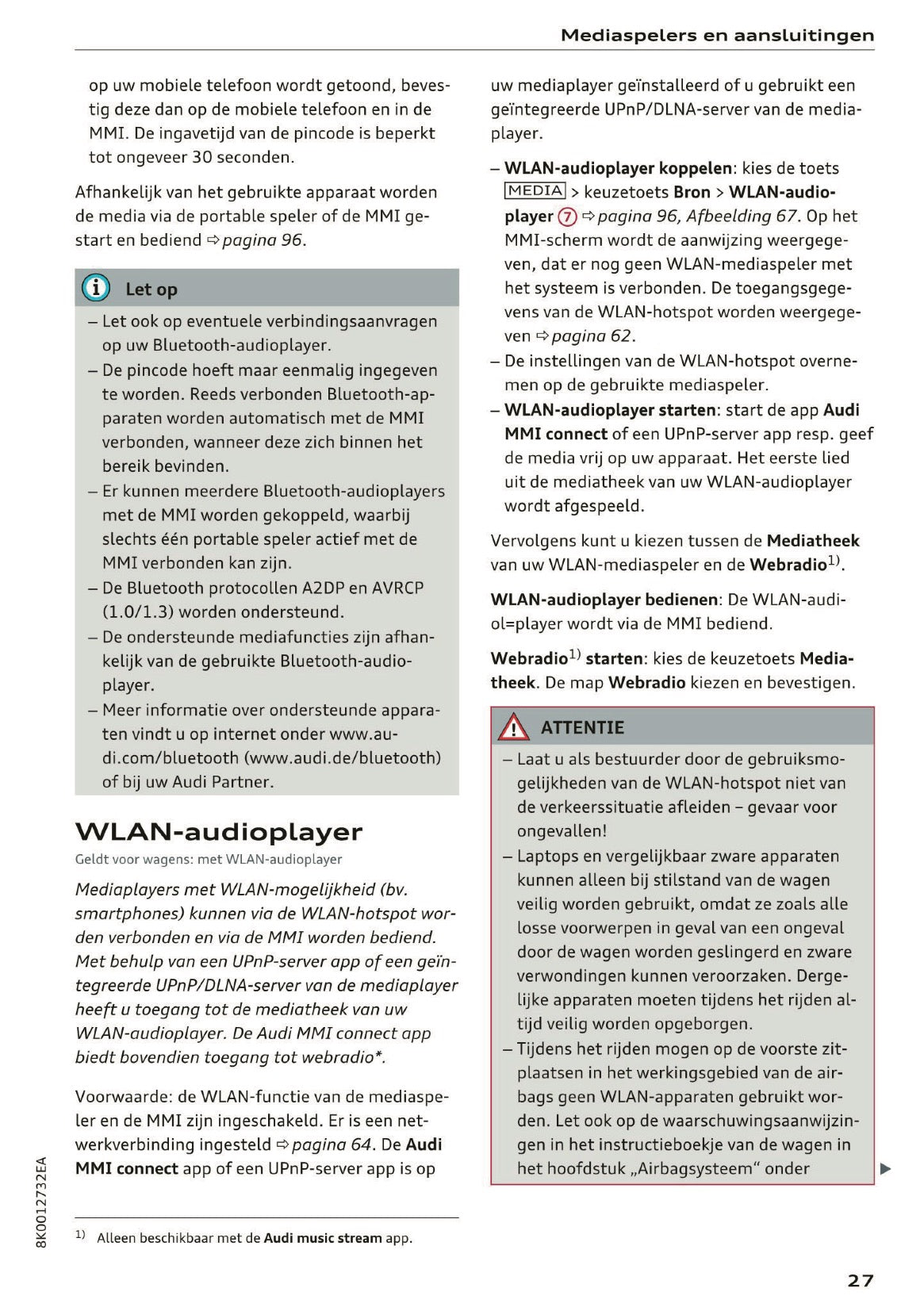 2015-2016 Audi A5 MMI Navigatie Plus Handleiding | Nederlands