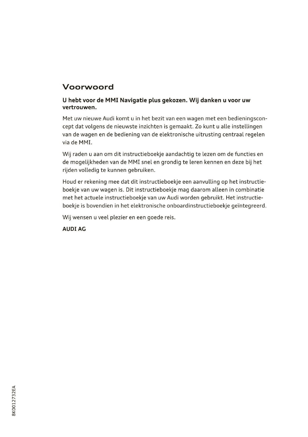 2015-2016 Audi A5 MMI Navigatie Plus Handleiding | Nederlands