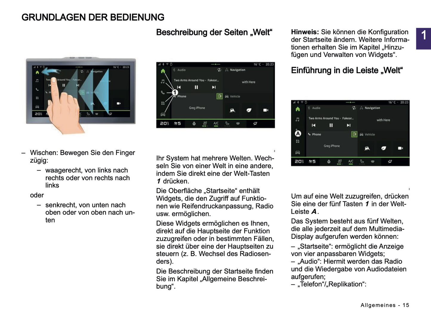2024-2025 Dacia Media Nav Live Infotainment Manual | German