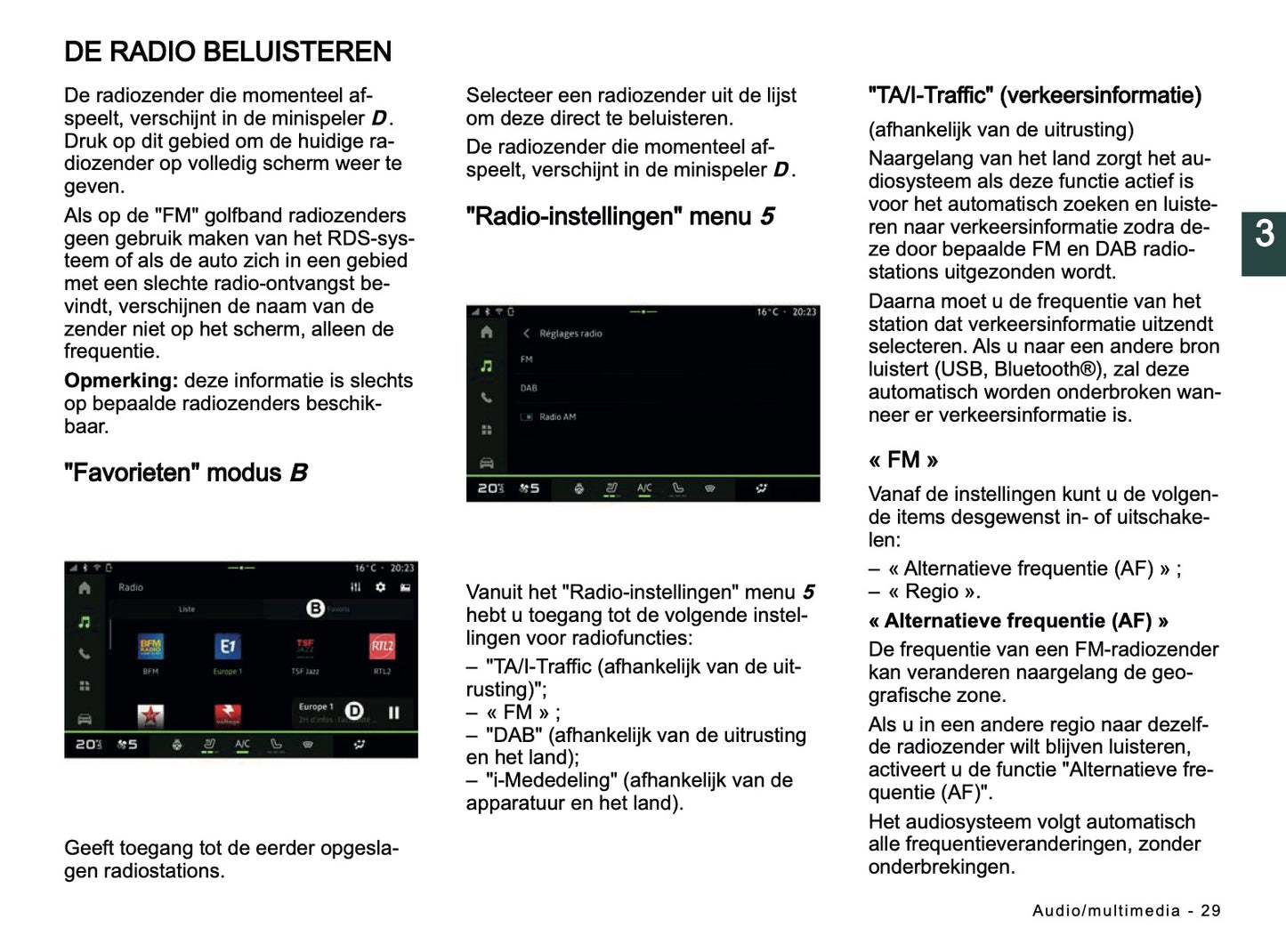 2025-2026 Dacia Media Nav Live Infotainment Manual | Dutch