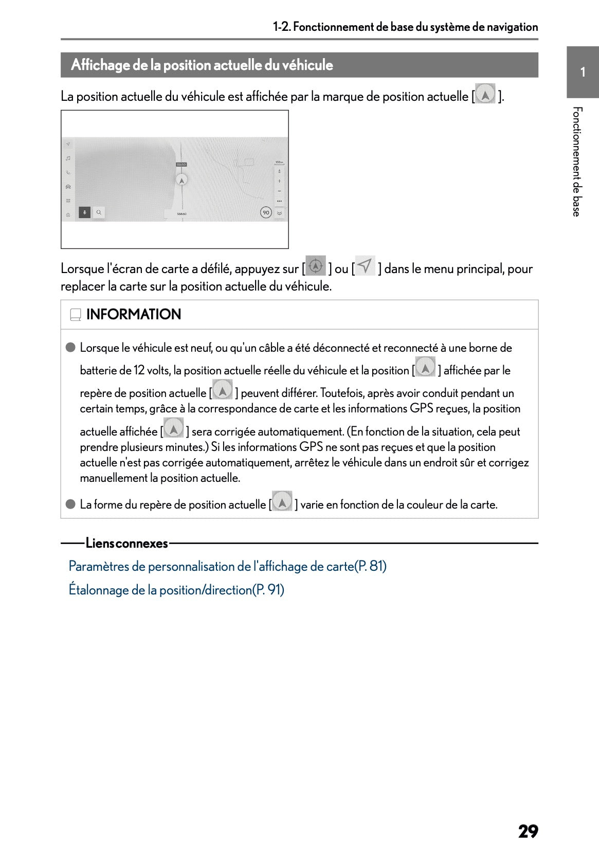 2025-2026 Lexus LBX Manuel de Navigation | Français