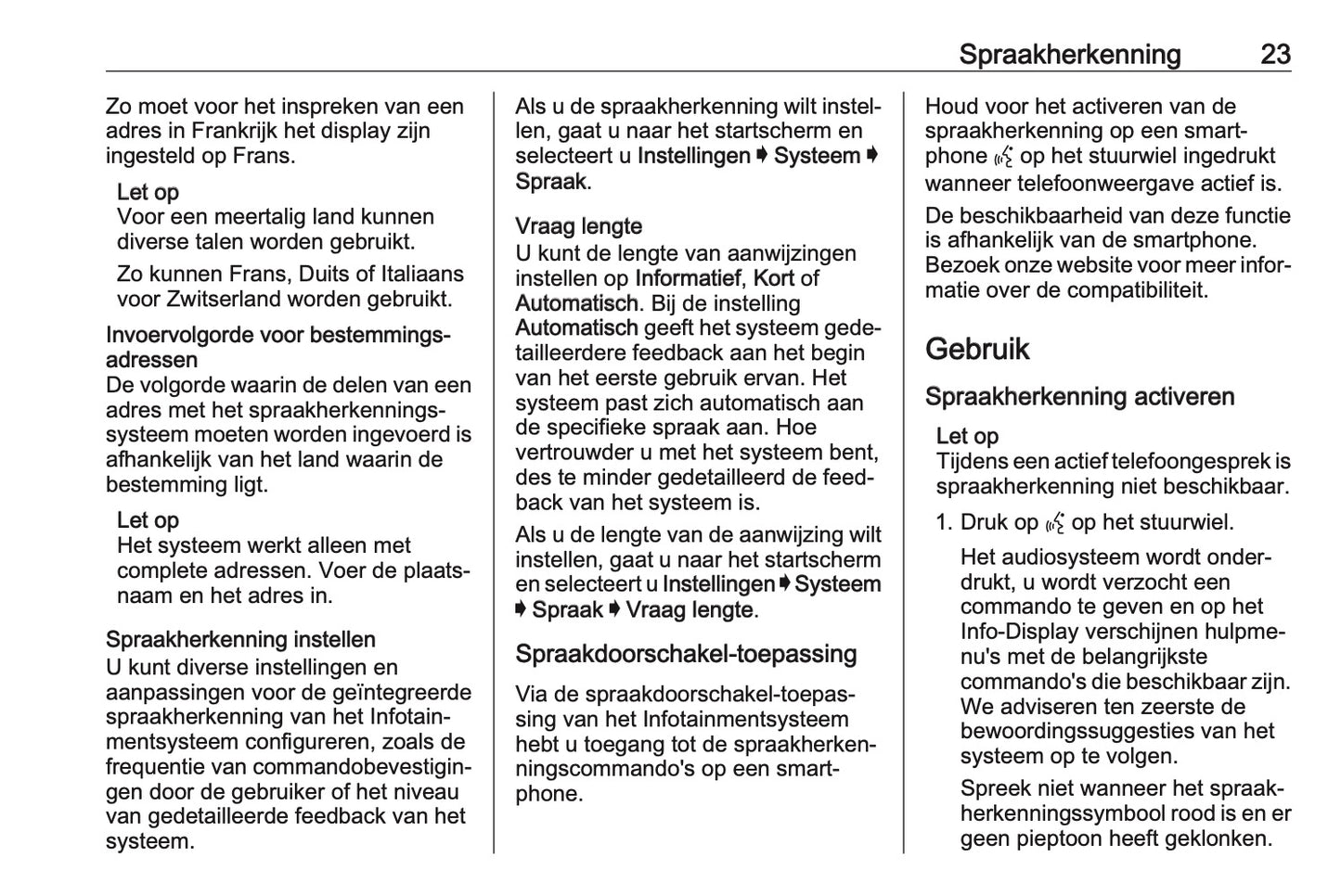 2020-2021 Opel Insignia Infotainment Handleiding | Nederlands
