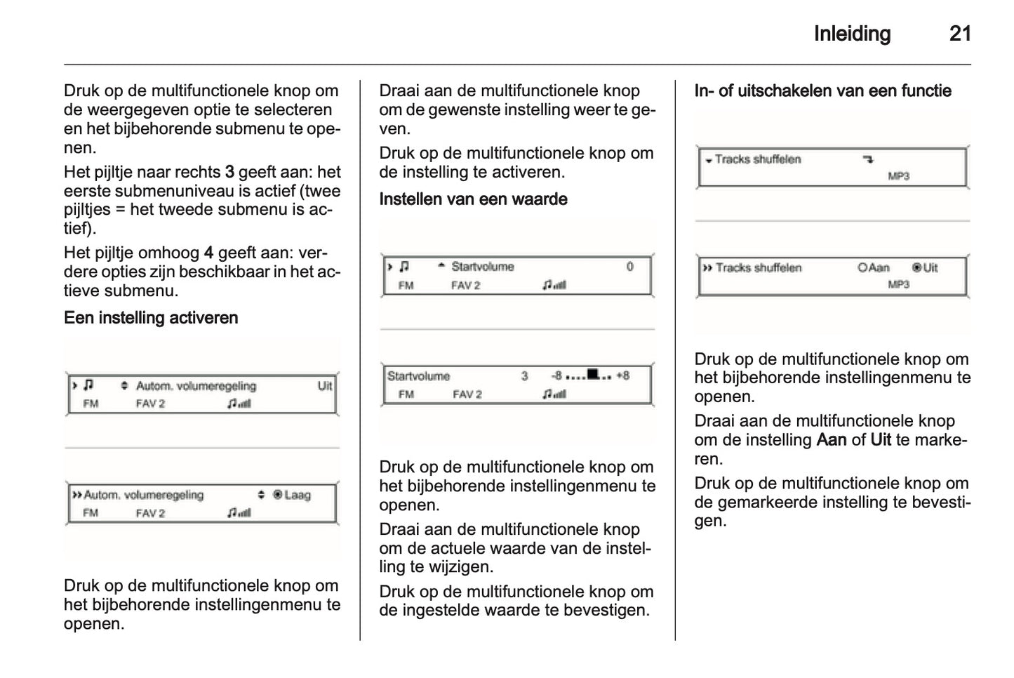 2012 Opel Meriva Infotainment Handleiding | Nederlands