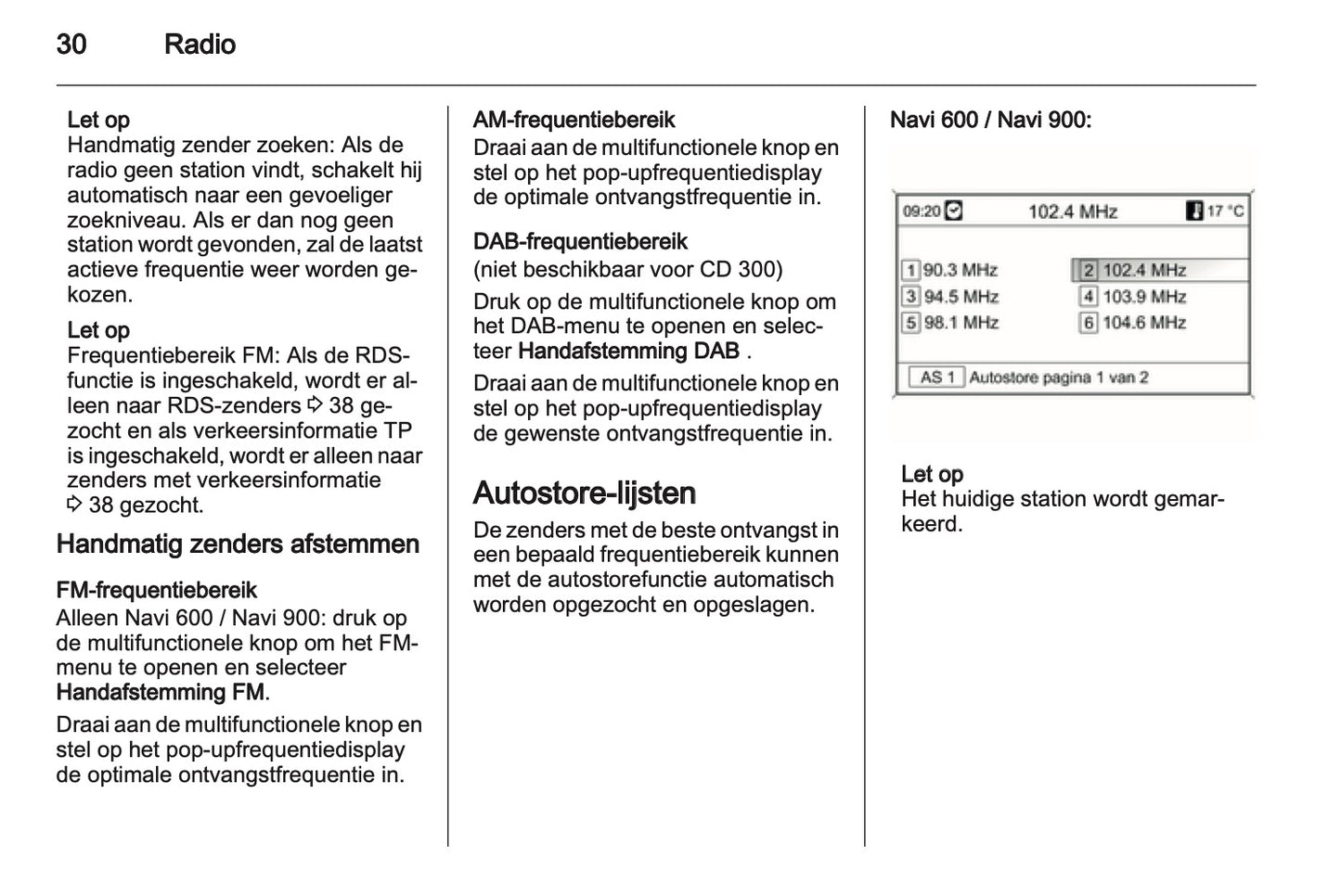2012 Opel Meriva Infotainment Handleiding | Nederlands