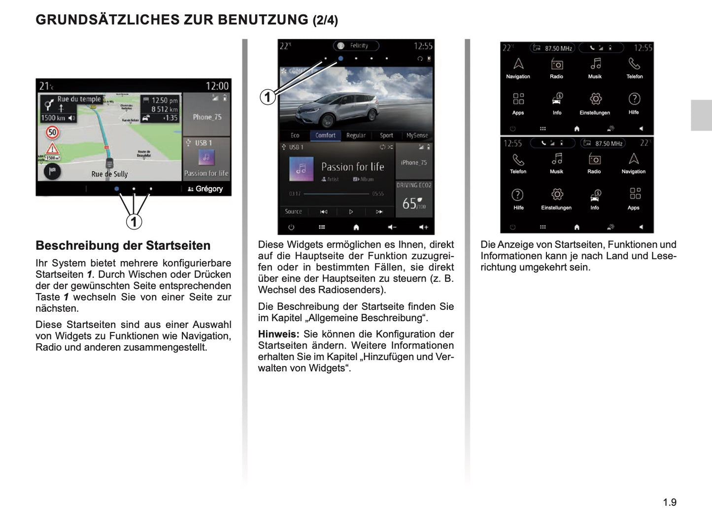 2023-2024 Renault Easy Link Infotainment Anleitung | Deutsch