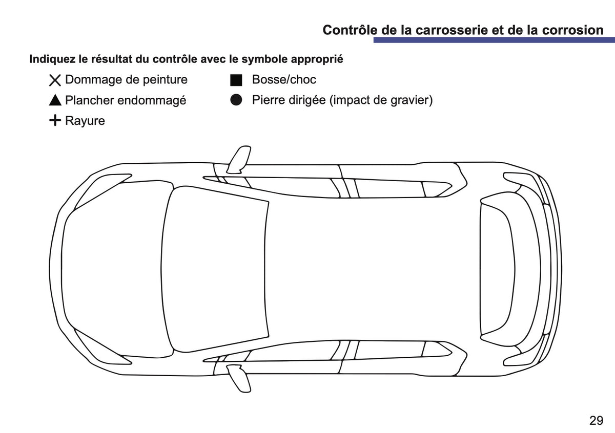 Opel Livret d'entretien | Français