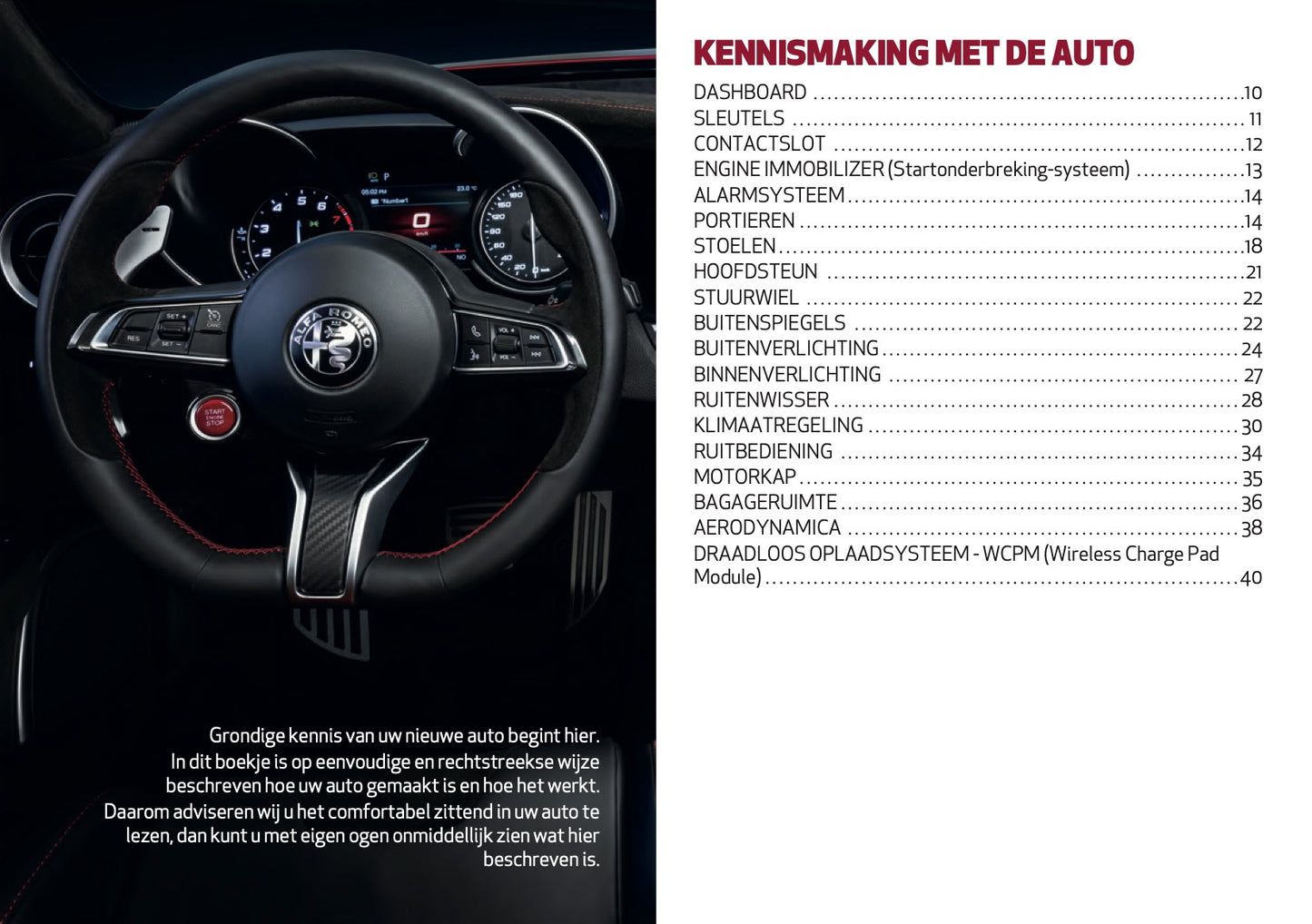 2021-2025 Alfa Romeo Giulia GTA/GTAm Gebruikershandleiding | Nederlands
