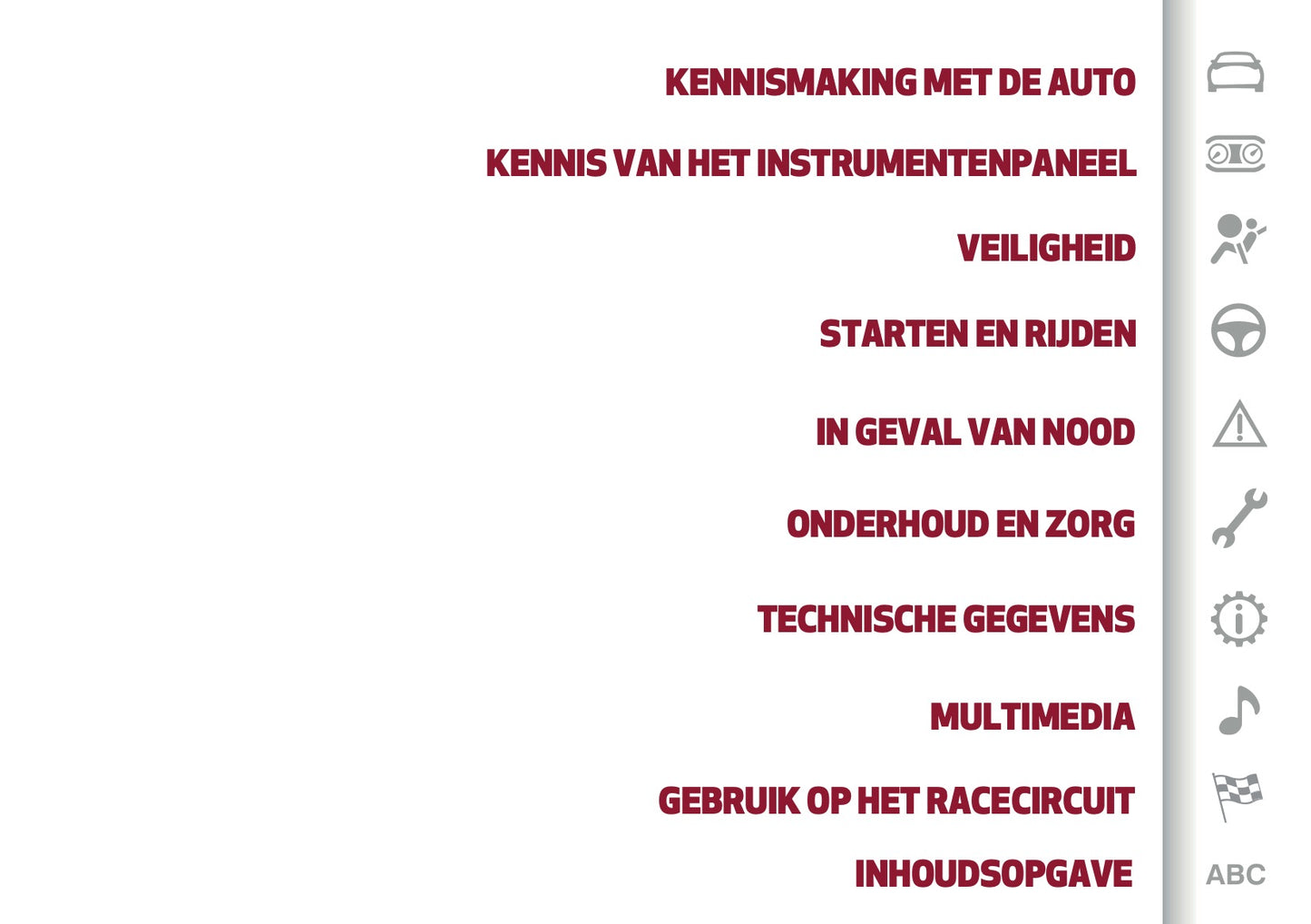 2021-2025 Alfa Romeo Giulia GTA/GTAm Gebruikershandleiding | Nederlands