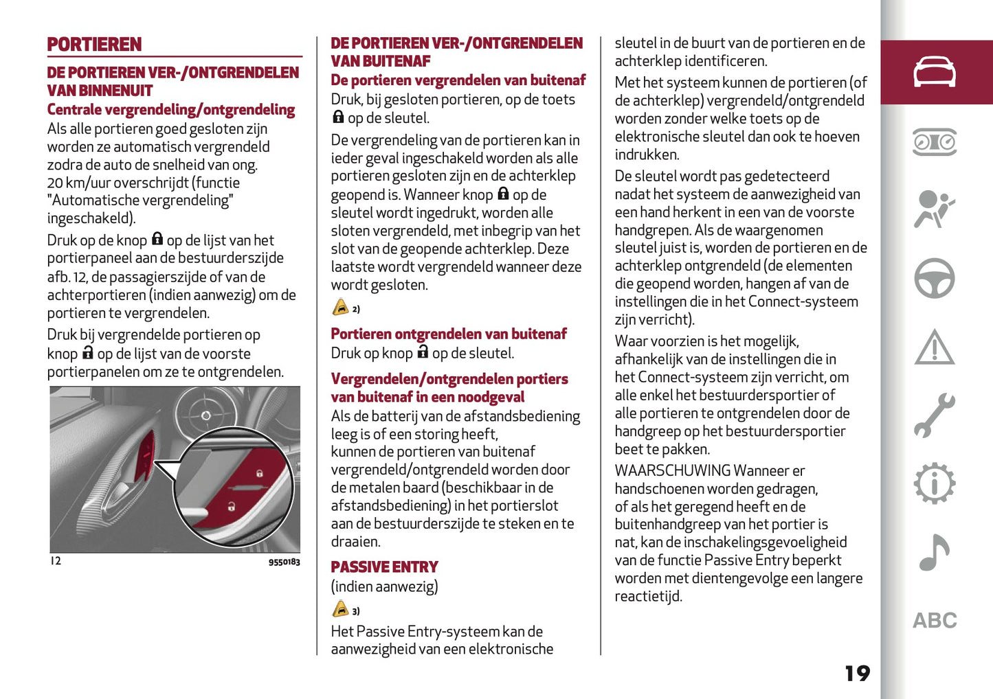 2024-2025 Alfa Romeo Giulia Owner's Manual | Dutch