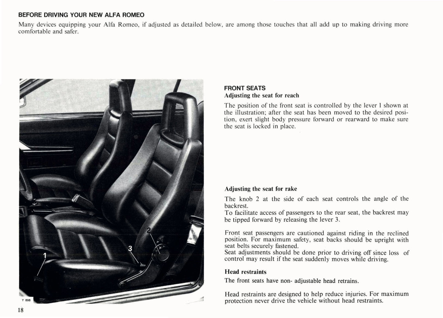 1985 Alfa Romeo GTV 6 Owner's Manual | English