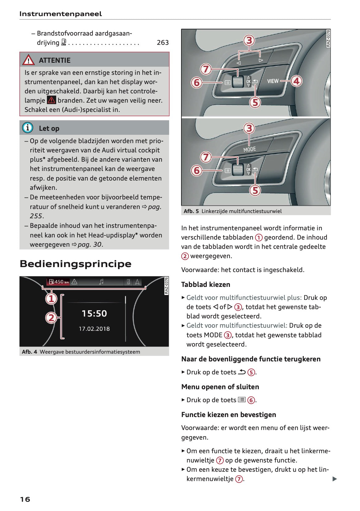 2021 Audi A3 Owner's Manual | Dutch