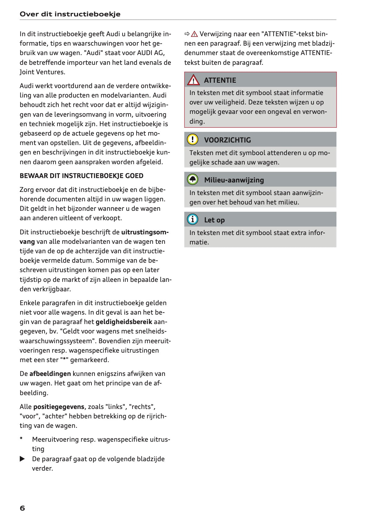 2021 Audi A3 Owner's Manual | Dutch