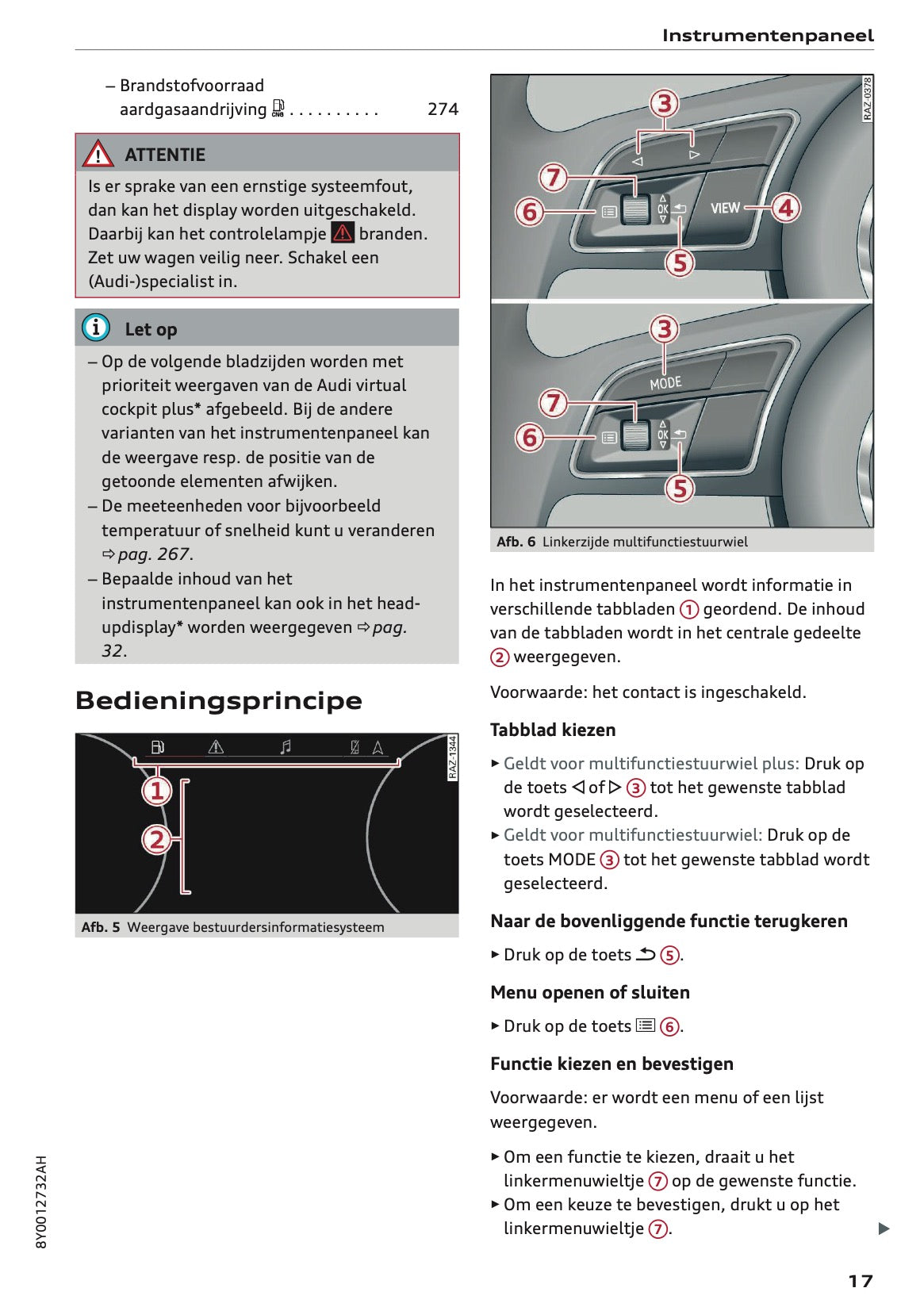 2022 Audi A3 Owner's Manual | Dutch