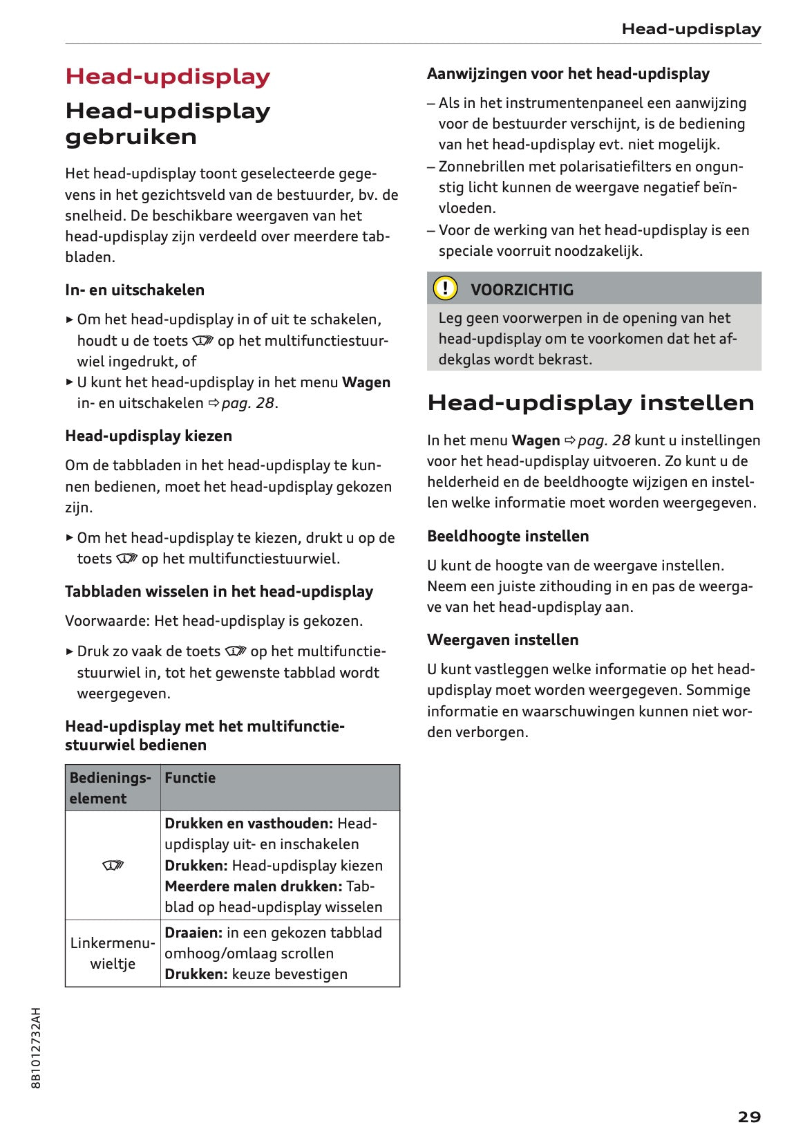 2026 Audi A5 Owner's Manual | Dutch