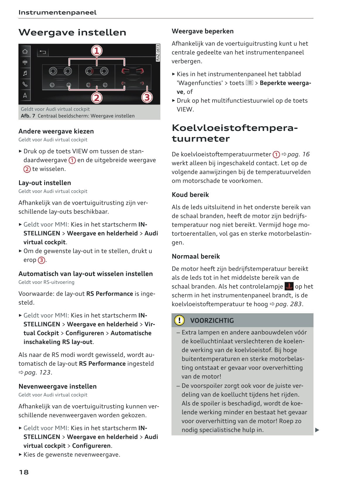 2023 Audi Q3/Q3 Sportback/RS Q3 Owner's Manual | Dutch