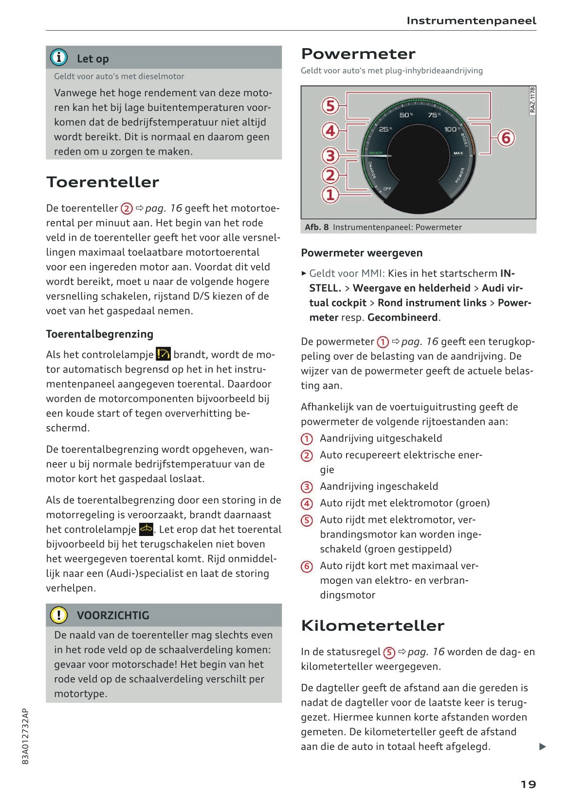 2023 Audi Q3/Q3 Sportback/RS Q3 Owner's Manual | Dutch