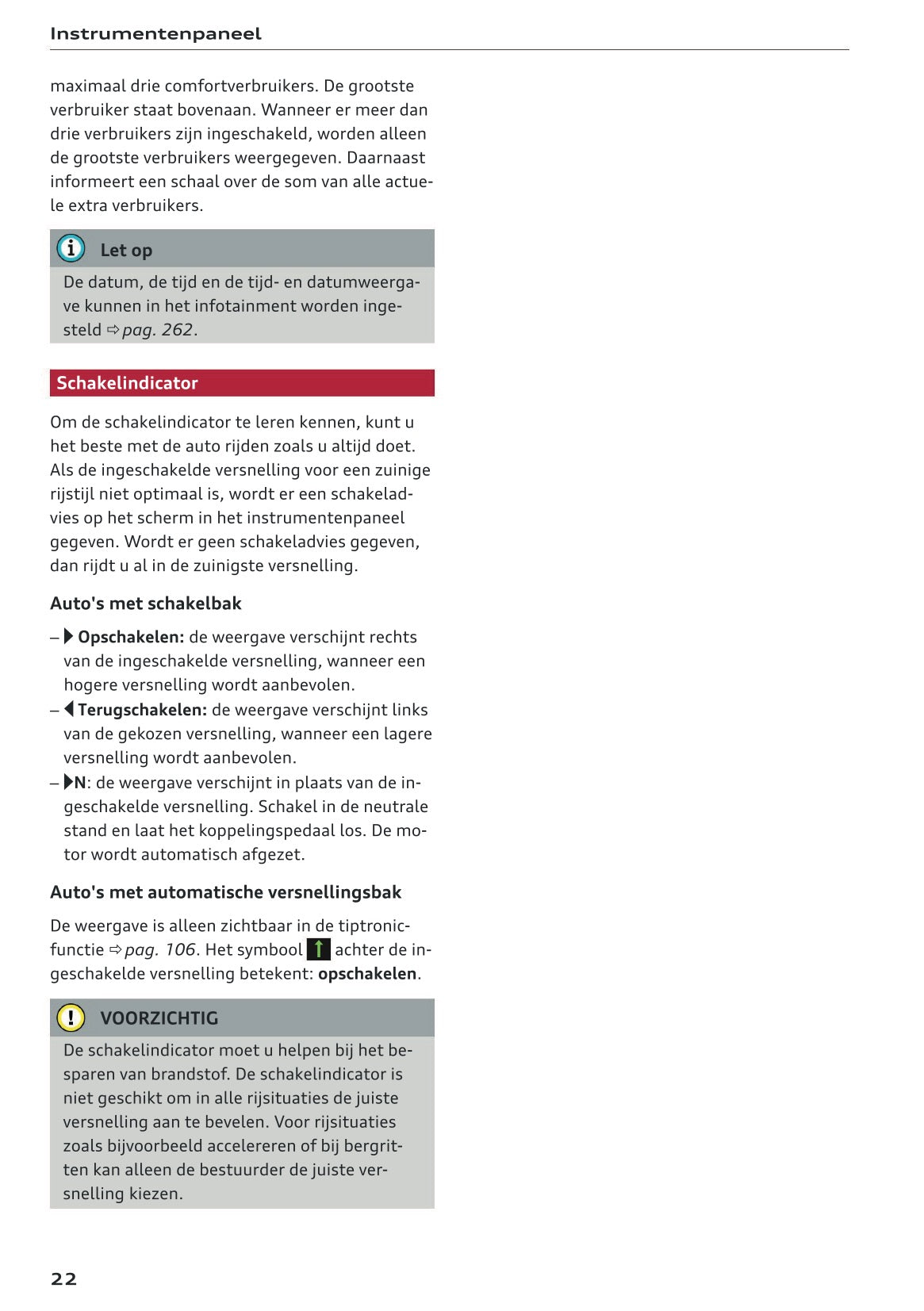 2023 Audi Q3/Q3 Sportback/RS Q3 Owner's Manual | Dutch