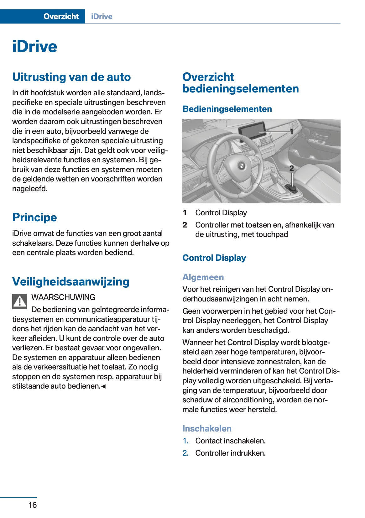 2017 BMW 2 Series 225xe Owner's Manual | Dutch