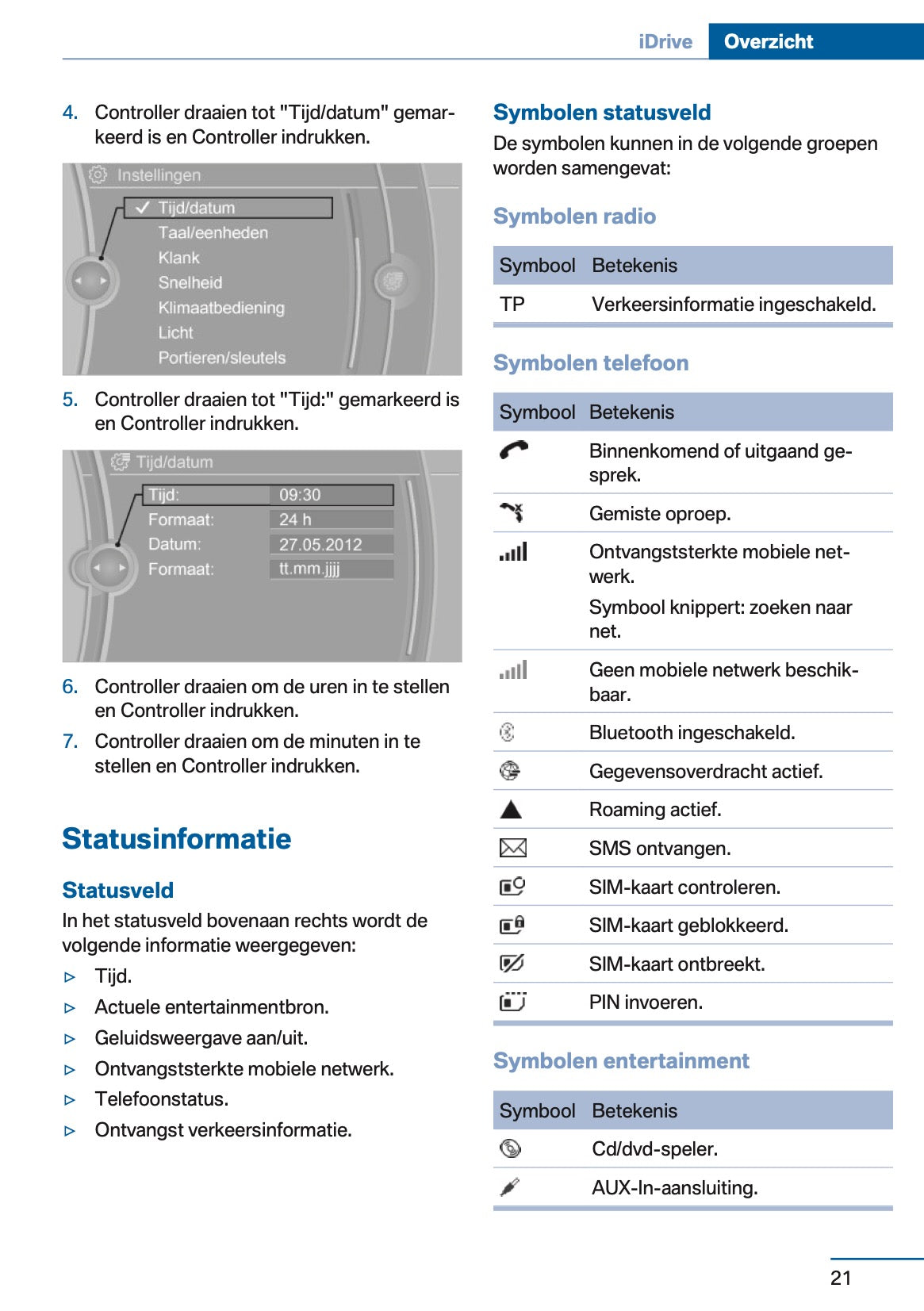 2017 BMW 2 Series 225xe Owner's Manual | Dutch