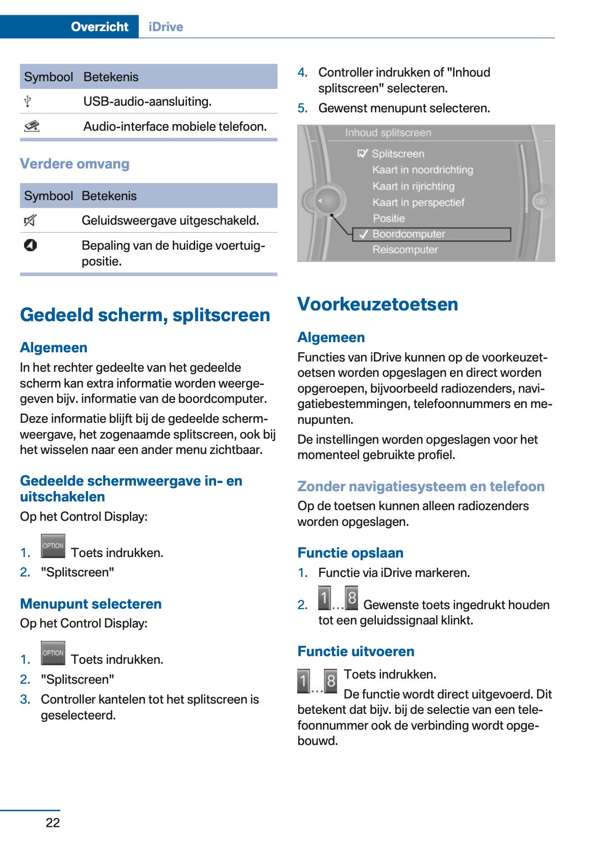 2017 BMW 2 Series 225xe Owner's Manual | Dutch