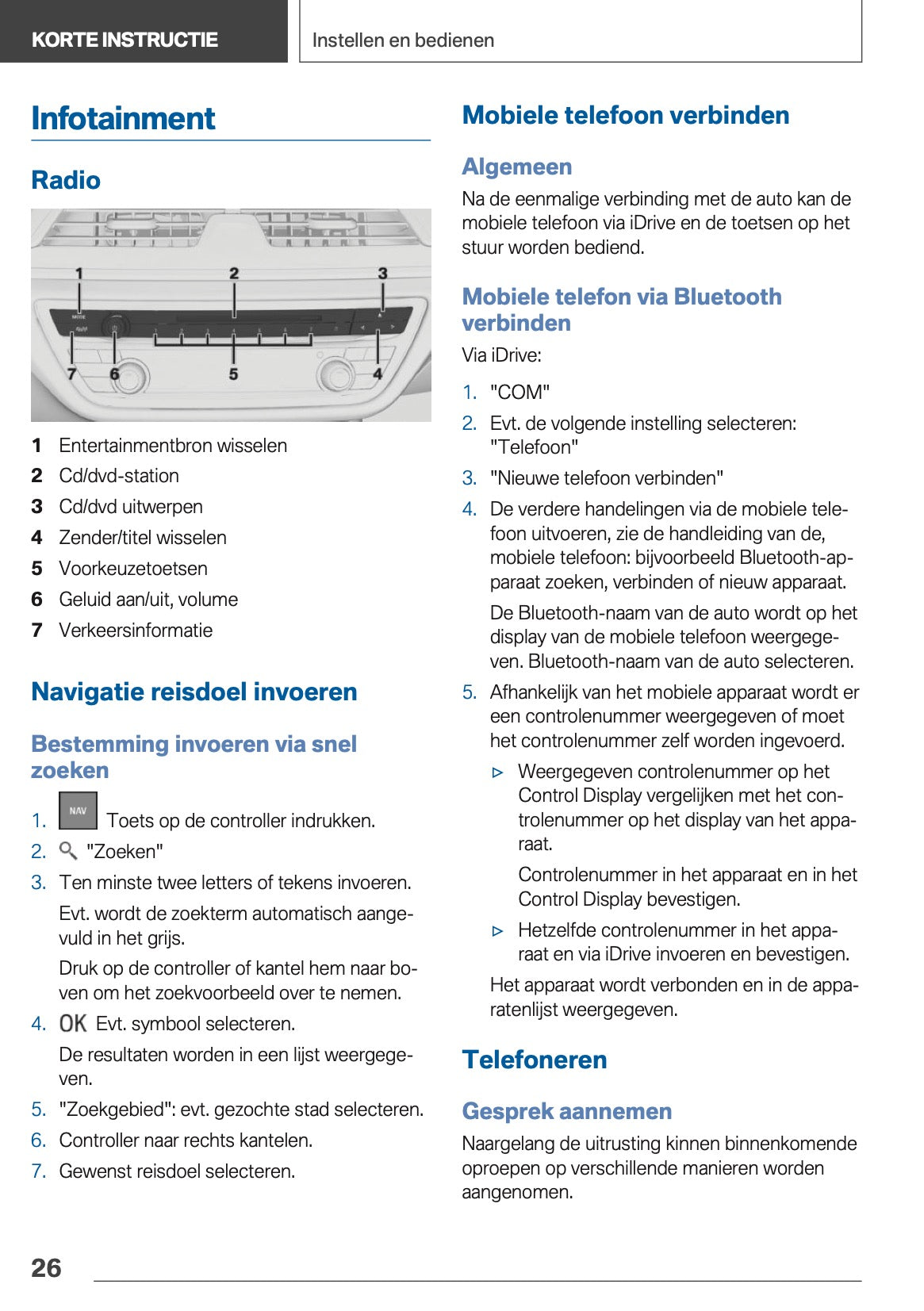 2020 BMW X3 Plug-in-Hybrid Owner's Manual | Dutch