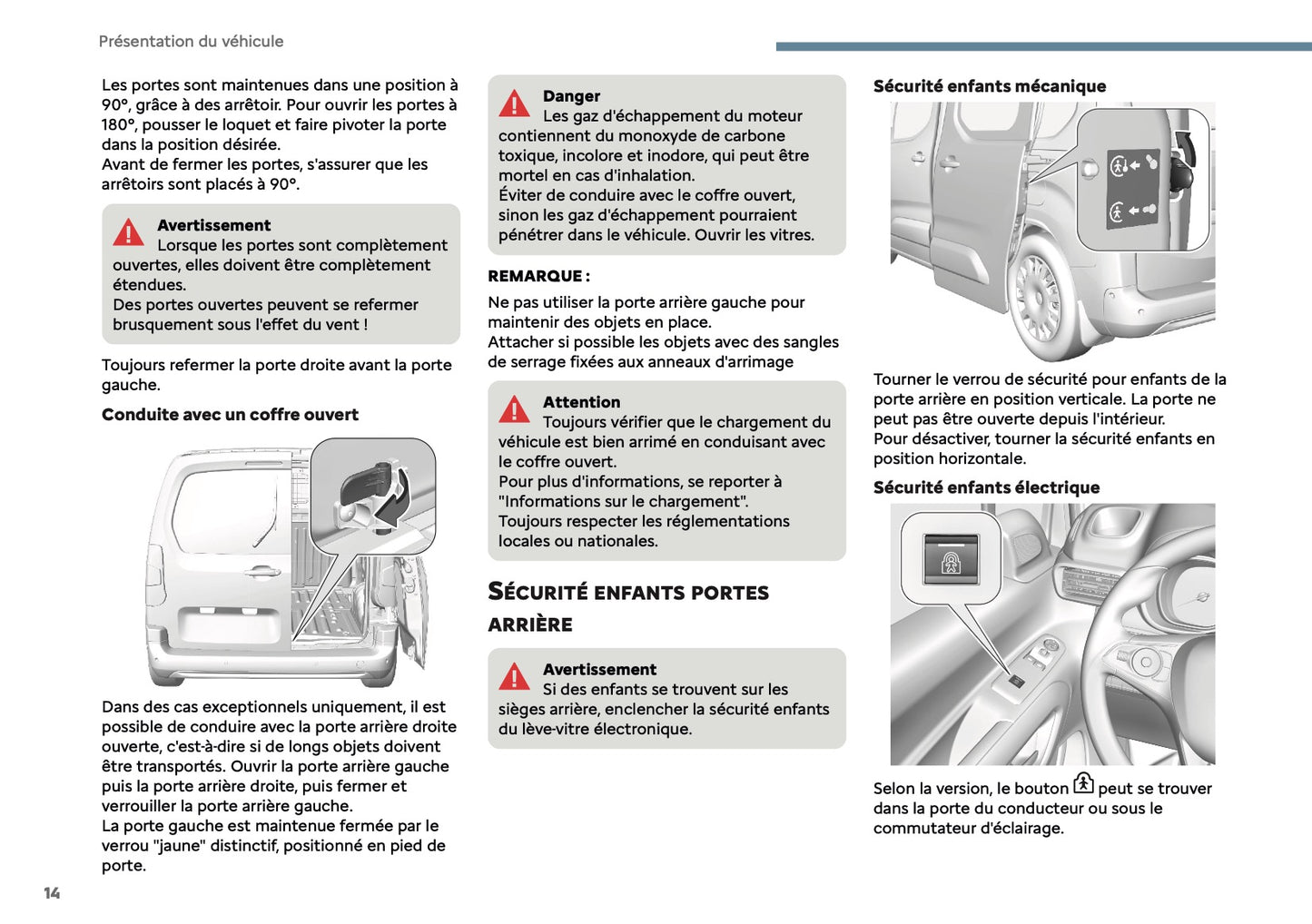 2025 Citroën Berlingo/Berlingo Van Manuel du propriétaire | Français
