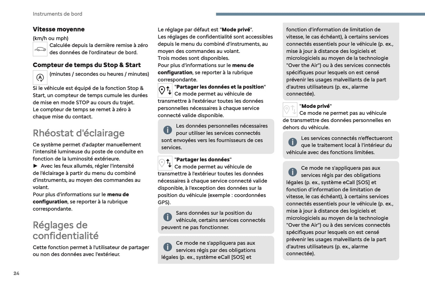 2024-2025 Citroën C3 Manuel du propriétaire | Français
