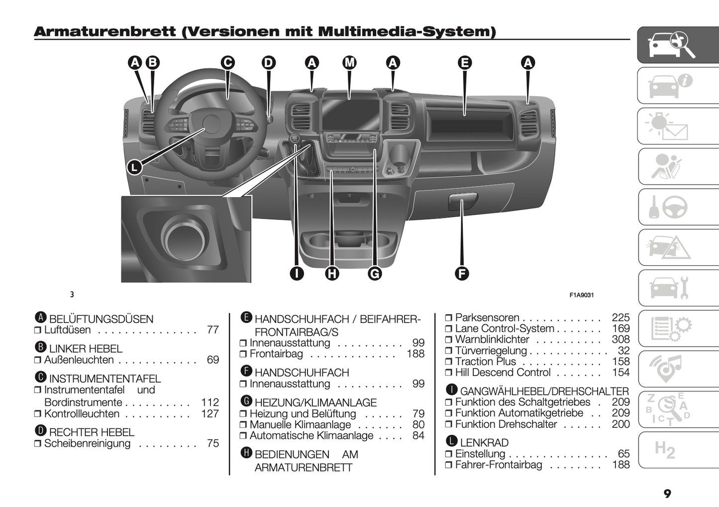 2024-2025 Citroën Jumper/Relay Owner's Manual | German