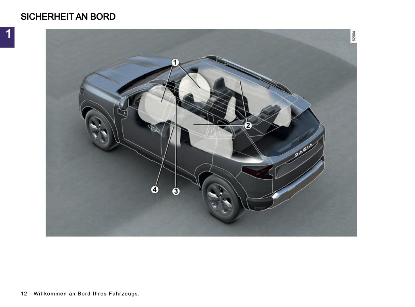 2024-2025 Dacia Duster Bedienungsanleitung | Deutsch