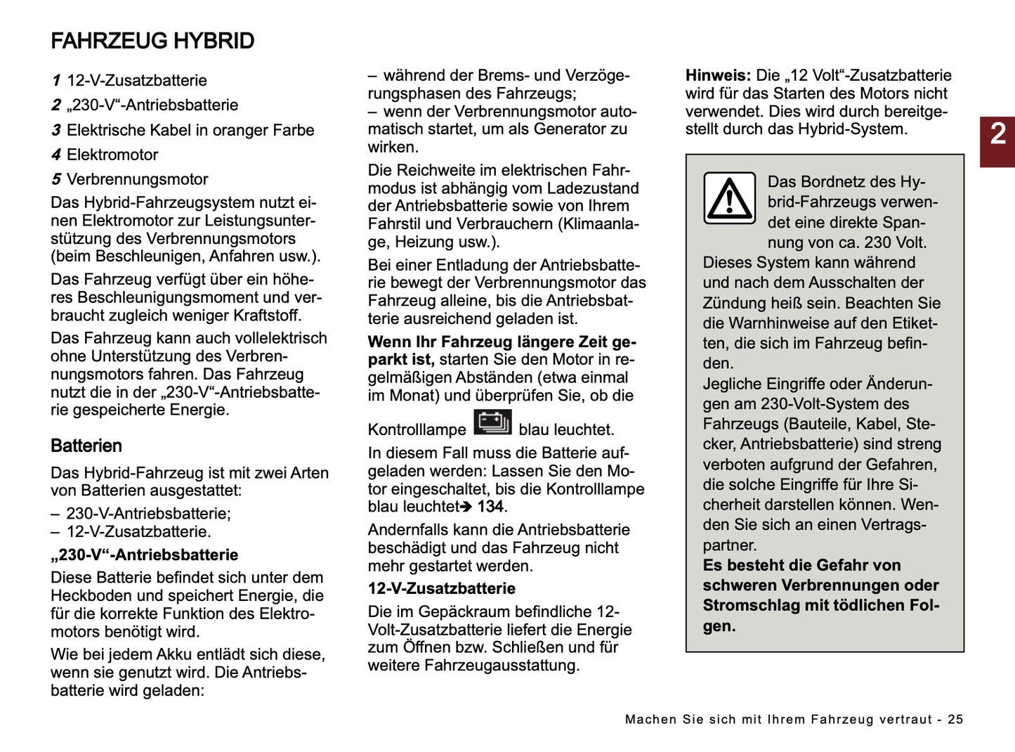 2024-2025 Dacia Jogger Owner's Manual | German