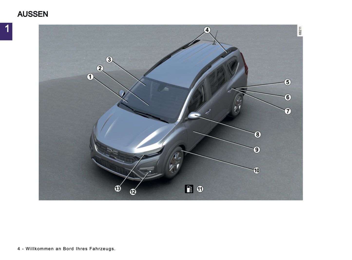 2024-2025 Dacia Jogger Owner's Manual | German
