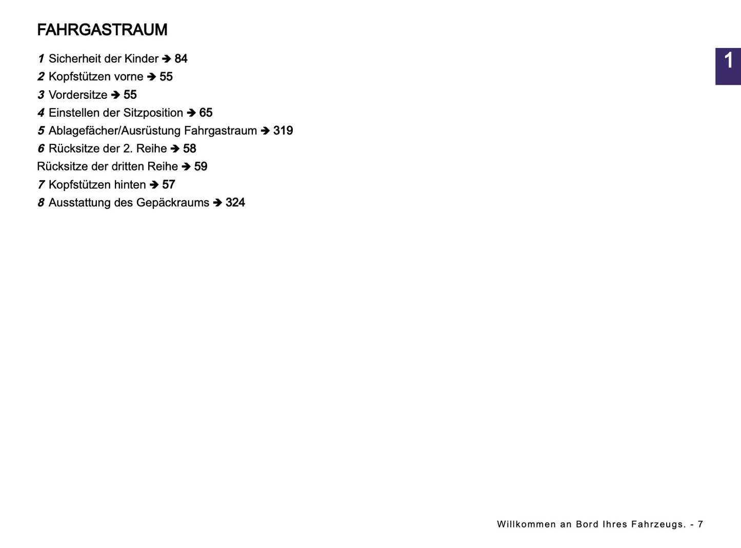 2024-2025 Dacia Jogger Owner's Manual | German