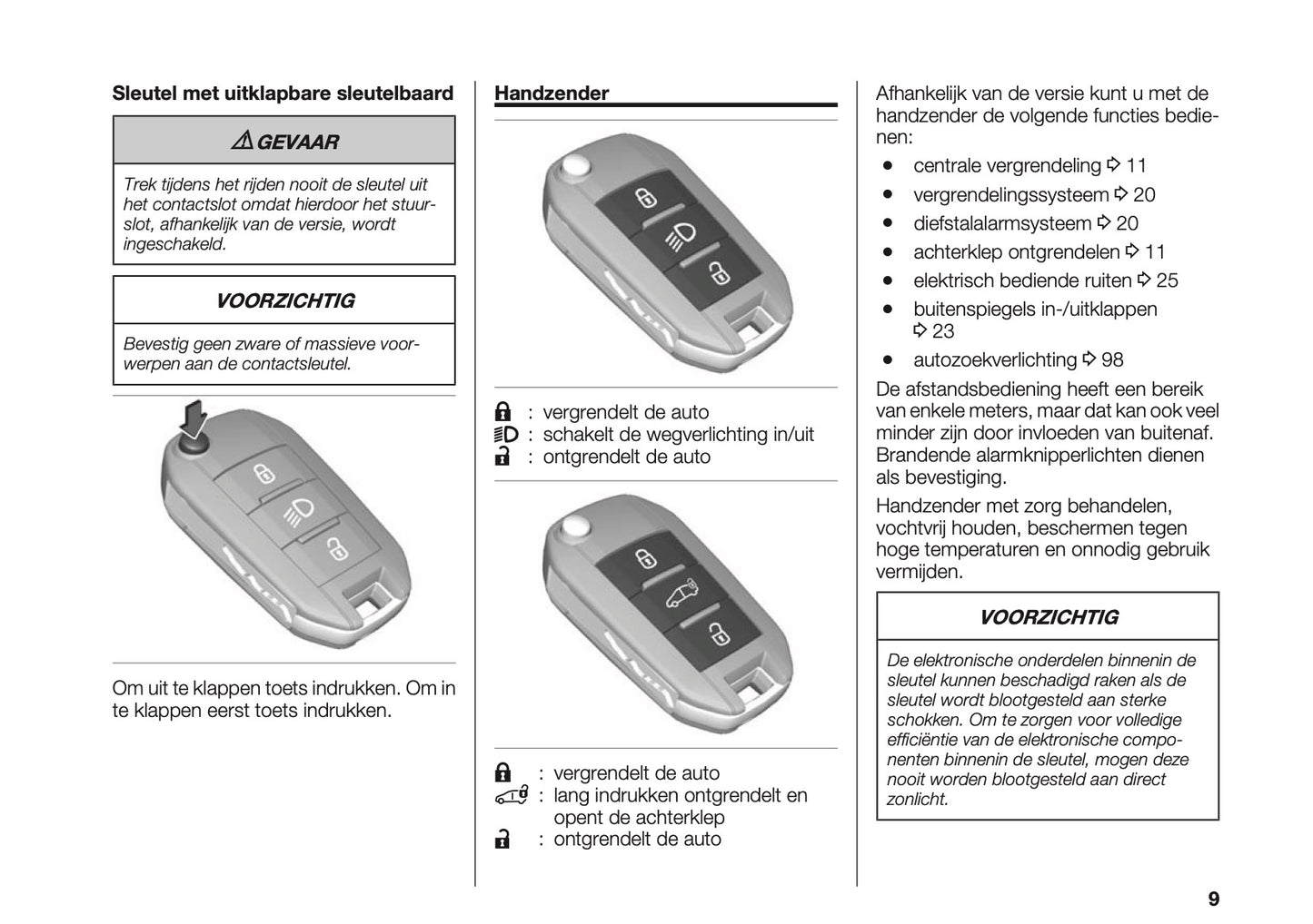 2023-2025 Fiat Doblo Owner's Manual | Dutch
