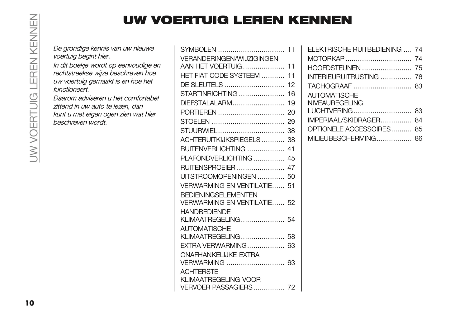 2022 Fiat Ducato Owner's Manual | Dutch