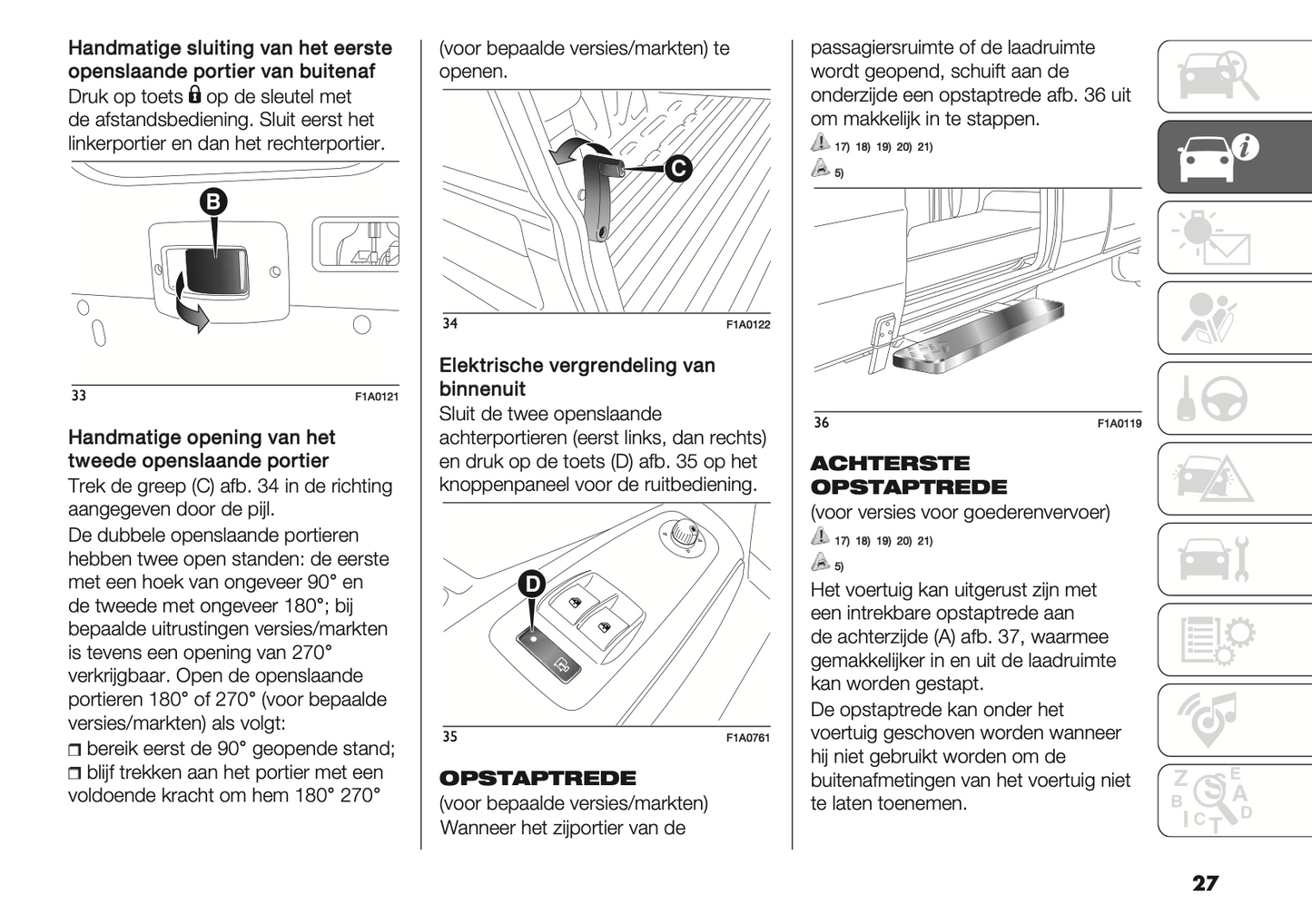 2022 Fiat Ducato Owner's Manual | Dutch