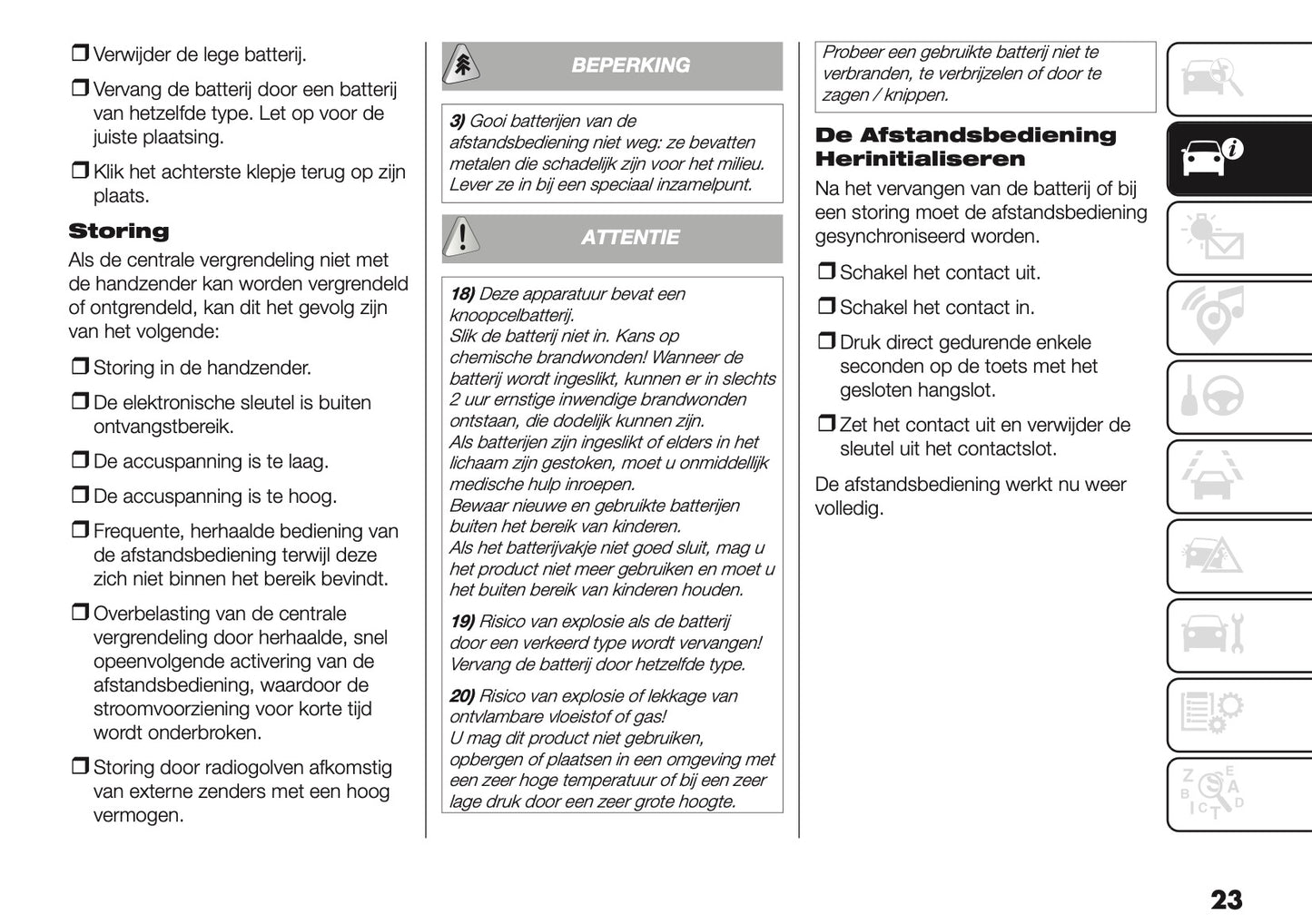 2025 Fiat Grande Panda Owner's Manual | Dutch