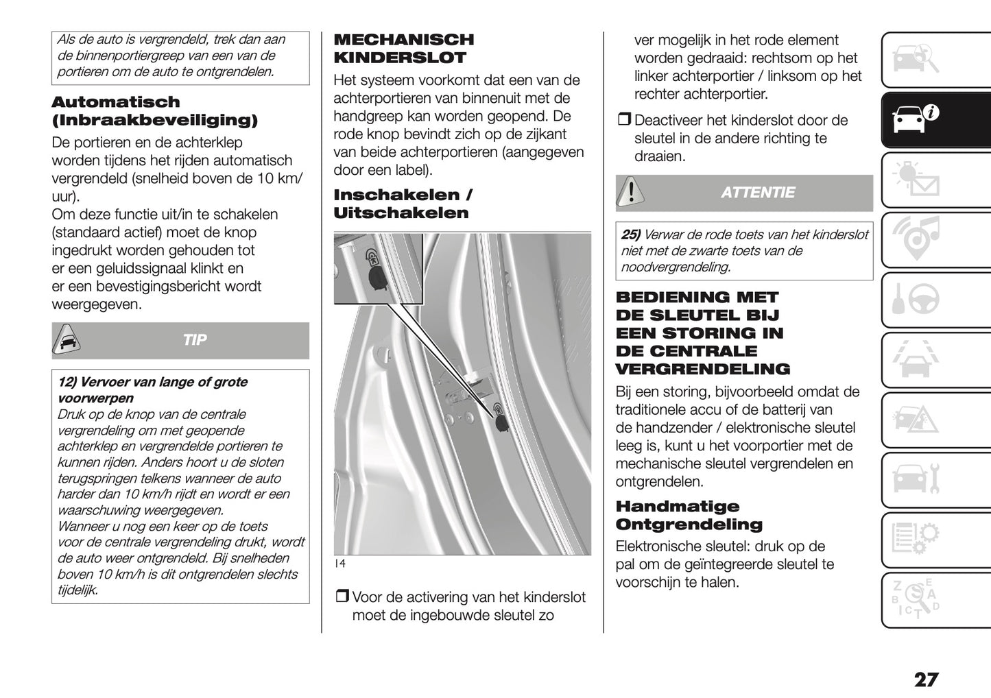 2025 Fiat Grande Panda Owner's Manual | Dutch