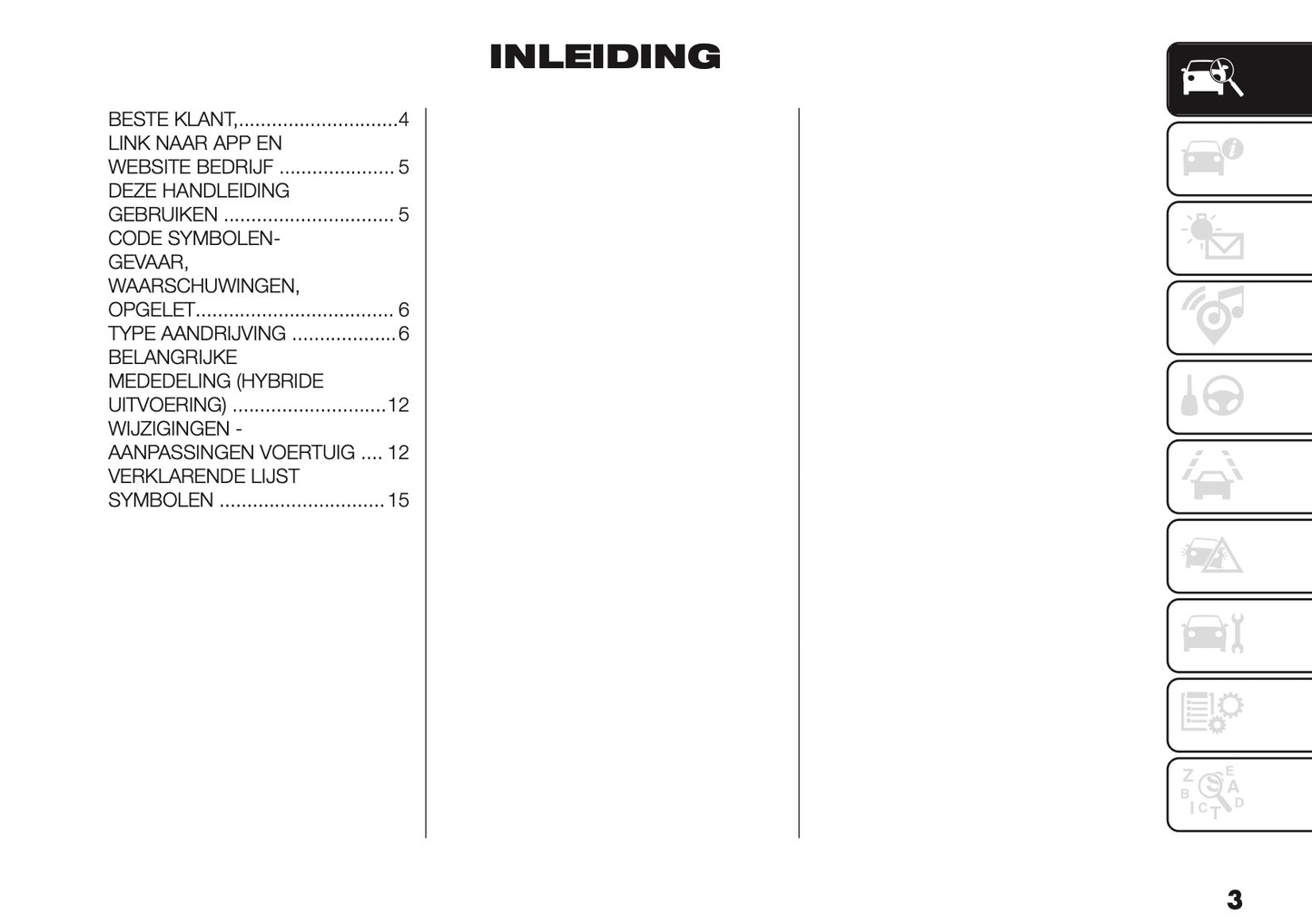 2025 Fiat Grande Panda Owner's Manual | Dutch