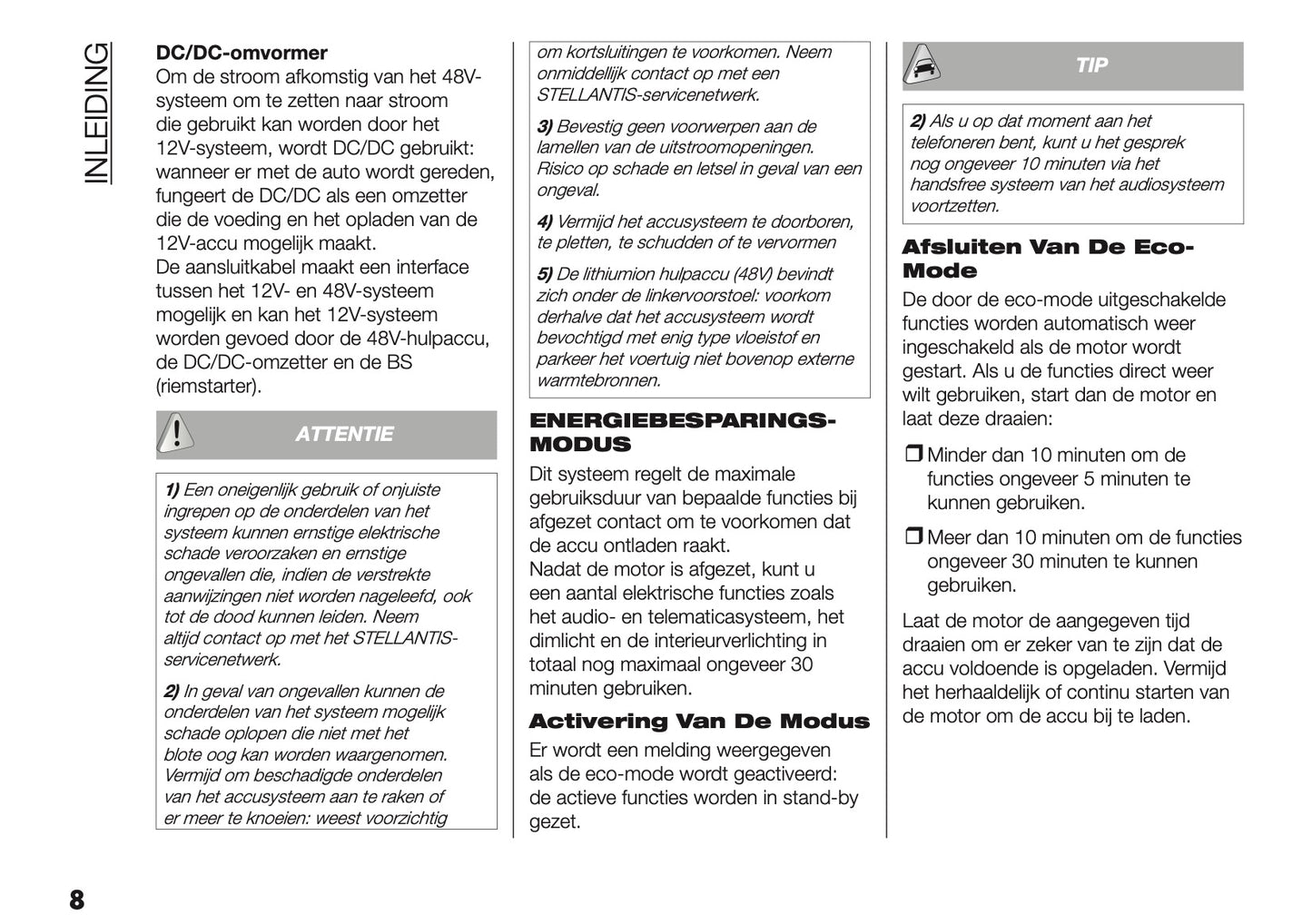 2025 Fiat Grande Panda Owner's Manual | Dutch