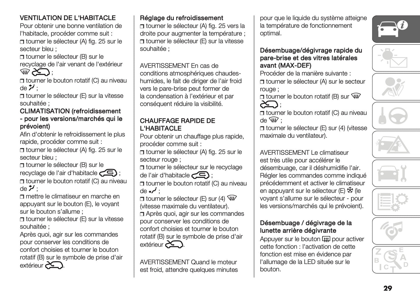 2024-2025 Fiat Panda/Panda Cross Manuel du propriétaire | Français