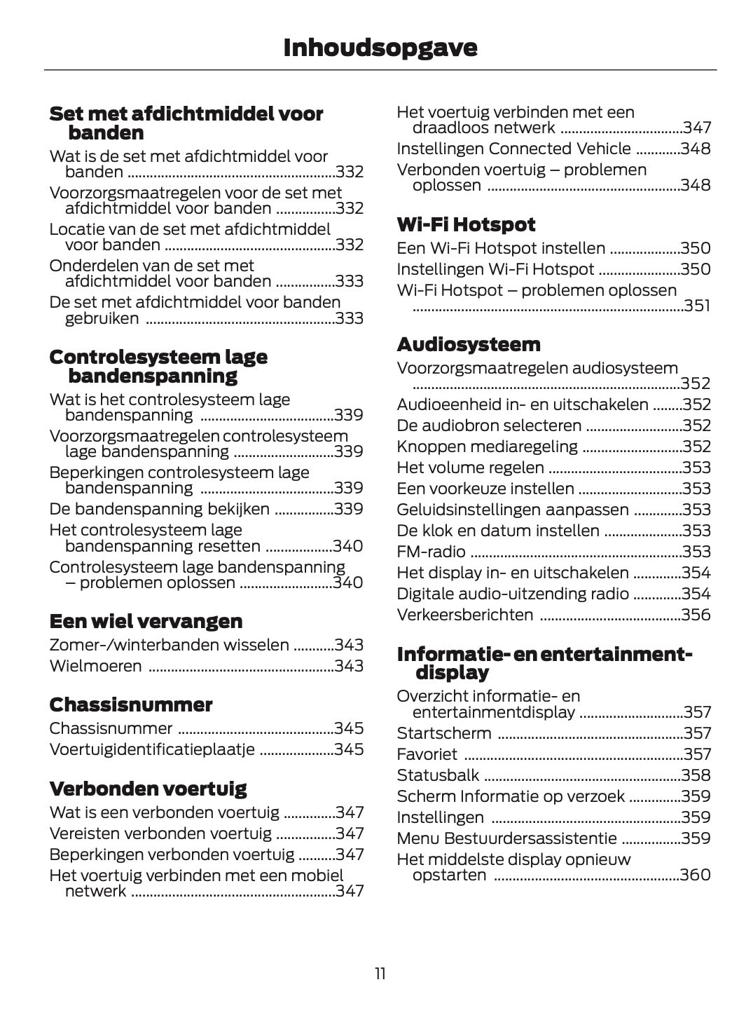 2025-2026 Ford Mustang Gebruikershandleiding | Nederlands