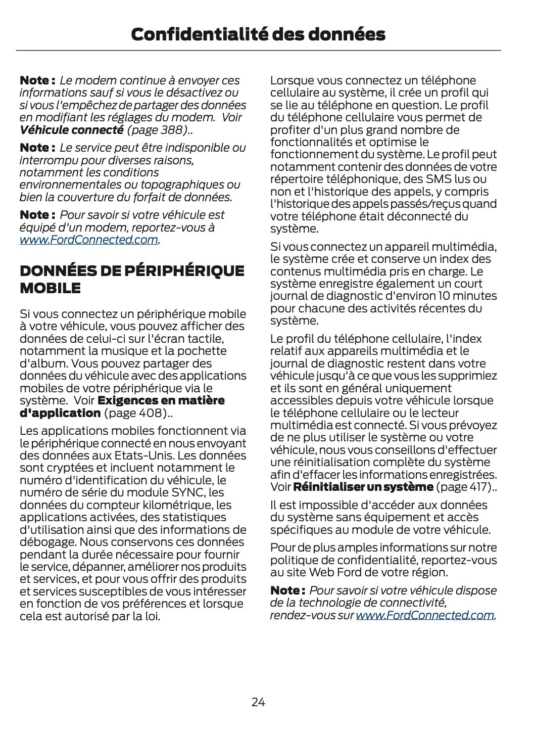 2024 Ford Puma Owner's Manual | French