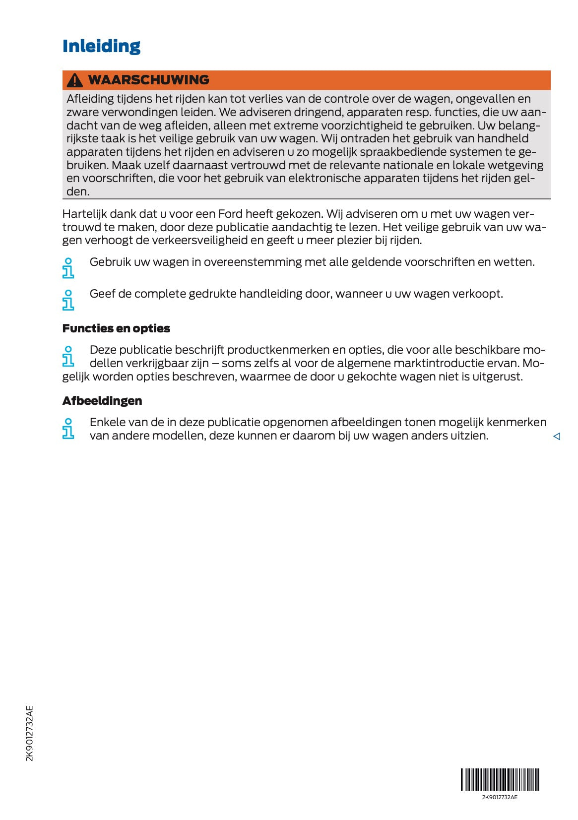 2025 Ford Tourneo Connect/Transit Connect PHEV Gebruikershandleiding | Nederlands