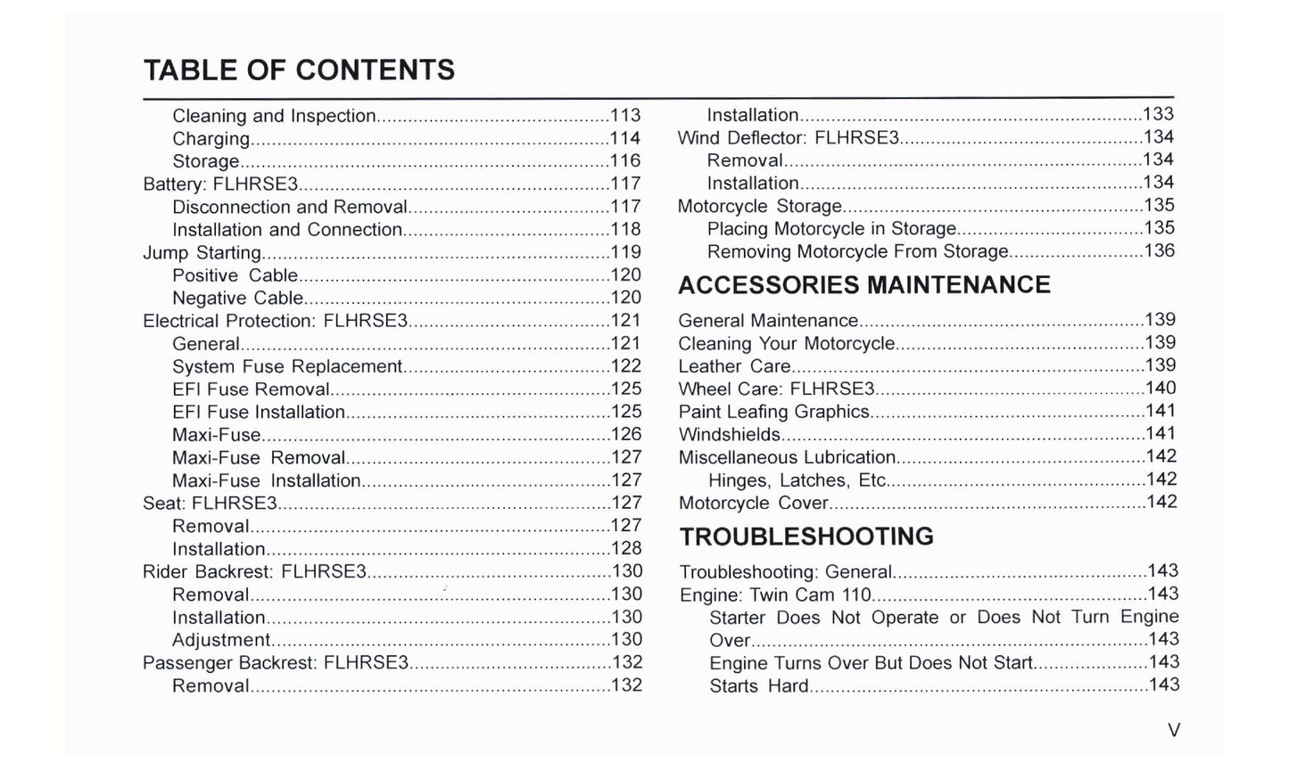 2007 Harley-Davidson FLHRSE3 Owner's Manual | English