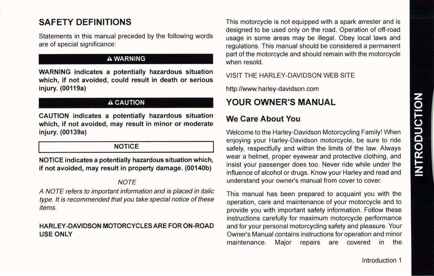2022 Harley-Davidson Police Models Owner's Manual | English