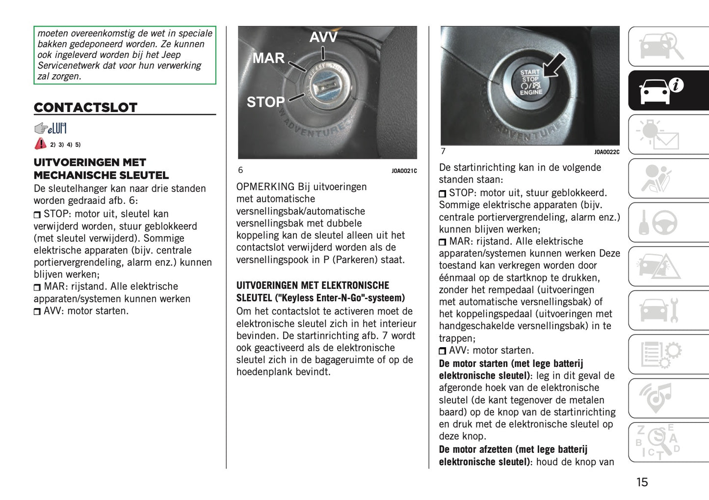 2020-2021 Jeep Renegade Gebruikershandleiding | Nederlands