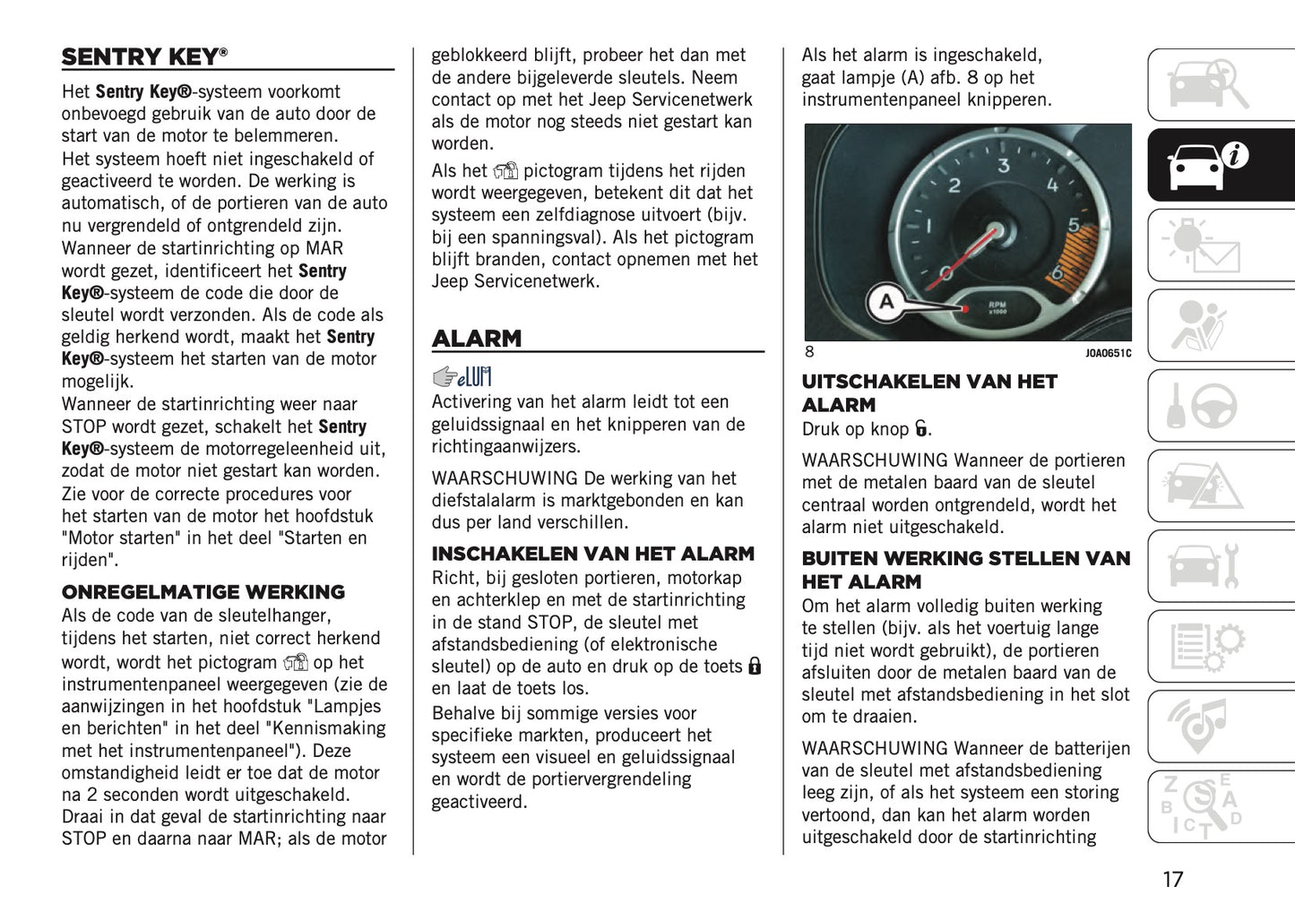 2020-2021 Jeep Renegade Gebruikershandleiding | Nederlands