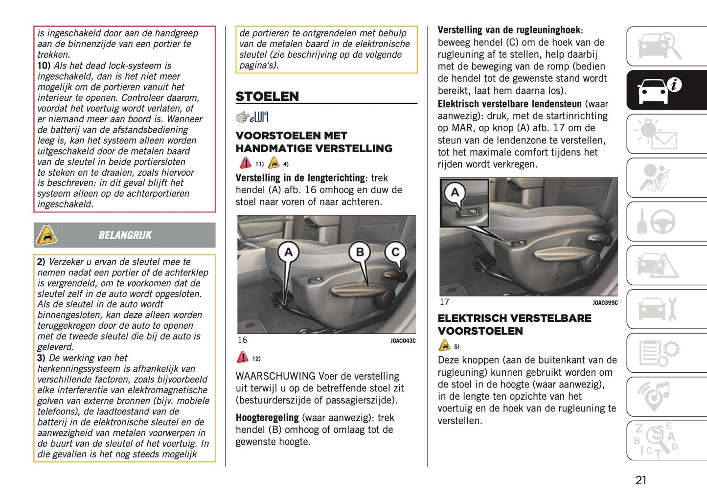 2020-2021 Jeep Renegade Gebruikershandleiding | Nederlands